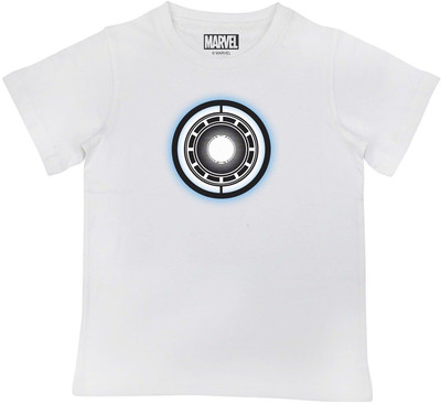 WYM TREND Boys Graphic Print Pure Cotton Regular T Shirt(White, Pack of 1)