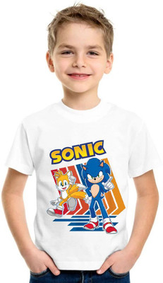 SNIFFY Baby Boys & Baby Girls Printed Polyester Regular T Shirt(White, Pack of 1)