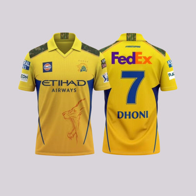 yclothy Boys & Girls Printed Polyester Regular T Shirt(Yellow, Pack of 1)