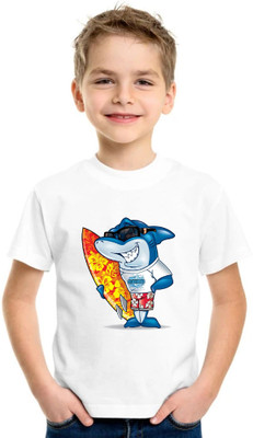 Solo Gift Baby Boys & Baby Girls Printed Polyester Regular T Shirt(White, Pack of 1)