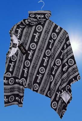 THEYOUNGESTTEE Boys Printed Polyester Regular T Shirt(Black, Pack of 1)