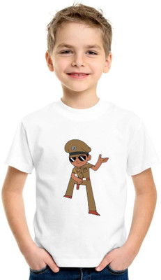 Solo Gift Baby Boys & Baby Girls Printed Polyester Regular T Shirt(White, Pack of 1)