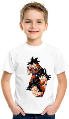 Shubham designer gallery Boys Solid Cotton Blend Regular T Shirt(Multicolor, Pack of 1)