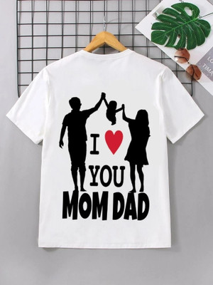 INDIAN EAGLE Boys Typography, Printed Polyester Regular T Shirt(Black, White, Pack of 1)