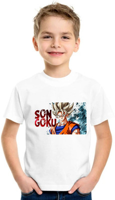 Moody Looks Boys & Girls Printed Polycotton Regular T Shirt(White, Pack of 1)