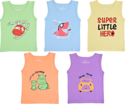 Kwitchy Baby Boys & Baby Girls Casual T-shirt T-shirt(Light Blue, Green, Orange, Purple, Yellow)