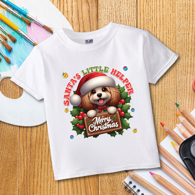 MOMS DESIRE Baby Boys & Baby Girls Self Design Cotton Blend Regular T Shirt(White, Pack of 1)