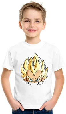 Moody Looks Boys & Girls Printed Polycotton Regular T Shirt(White, Pack of 1)