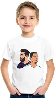 Solo Gift Baby Boys & Baby Girls Printed Polyester Regular T Shirt(White, Pack of 1)