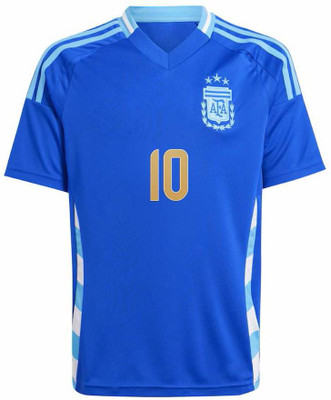 ponss Boys & Girls Printed Polyester Regular T Shirt(Blue, Pack of 1)