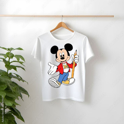 INDIAN EAGLE Boys & Girls Printed Polyester Regular T Shirt(Multicolor, Pack of 1)