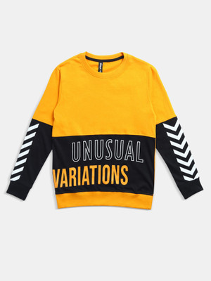 77% OFF on MANIAC Boys Colorblock Pure Cotton T Shirt(Yellow, Pack of 1) 77% OFF on MANIAC Boys Colorblock Pure Cotton T Shirt(Yellow, Pack of 1)