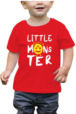 RAINBOWTEES Baby Boys & Baby Girls Printed Pure Cotton Regular T Shirt(Multicolor, Pack of 1)