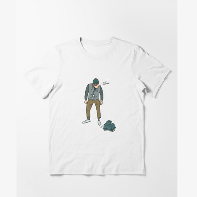 SST fashion Boys Printed Pure Cotton Regular T Shirt(White, Pack of 1)