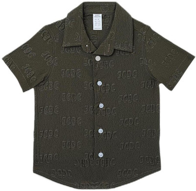 Baby Island Baby Boys Printed Polycotton Regular T Shirt(Brown, Pack of 1)