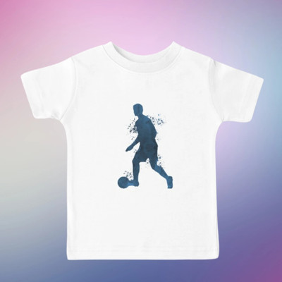 SST fashion Boys Printed Pure Cotton Regular T Shirt(White, Pack of 1)