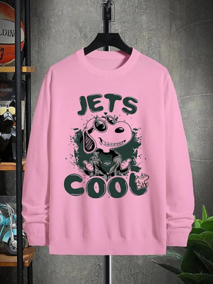 Tripcolos Collection Boys Printed Cotton Blend Regular T Shirt(Pink, Pack of 1)