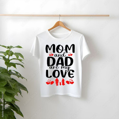KPPRINT Boys & Girls Printed Cotton Blend Regular T Shirt(White, Pack of 1)