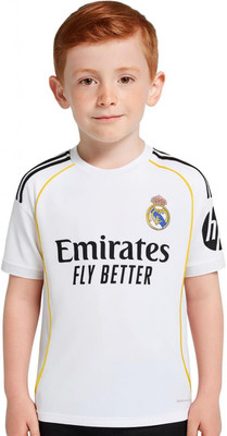 teky Boys & Girls Printed Polyester Regular T Shirt(White, Pack of 1)
