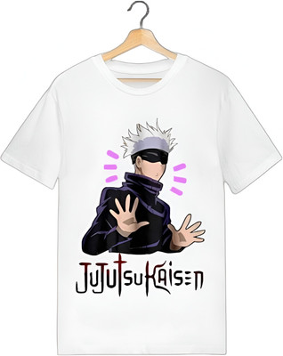 TDFASHION Baby Boys & Baby Girls Printed Polyester Regular T Shirt(White, Pack of 1)