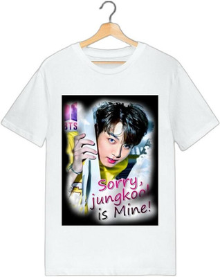 Mahifashion trend Boys Typography, Printed Polyester Oversized T Shirt(White, Pack of 1)