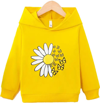 KEESOR Full Sleeve Printed Girls Sweatshirt