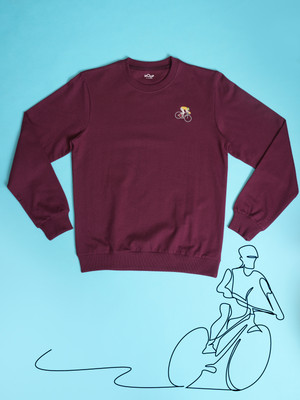 Hoop Full Sleeve Solid Boys Sweatshirt