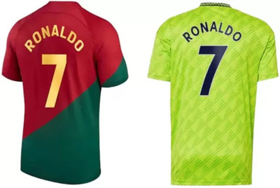 THE BLAZZE Boys & Girls Printed Polyester Regular T Shirt(Multicolor, Pack of 2)