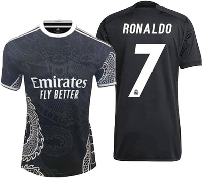 Ryze Boys & Girls Printed Polyester Regular T Shirt(Black, Pack of 1)