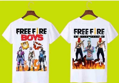 TDFASHIONNS Baby Boys & Baby Girls Printed Polyester Regular T Shirt(White, Pack of 2)