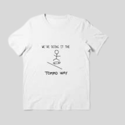 SST fashion Boys Printed Pure Cotton Regular T Shirt(White, Pack of 1)
