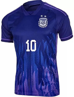 MSV Boys & Girls Typography, Printed Polyester Regular T Shirt(Purple, Pack of 1)