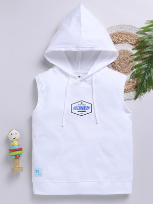 nit kid Boys Printed Pure Cotton Regular T Shirt(White, Pack of 1)