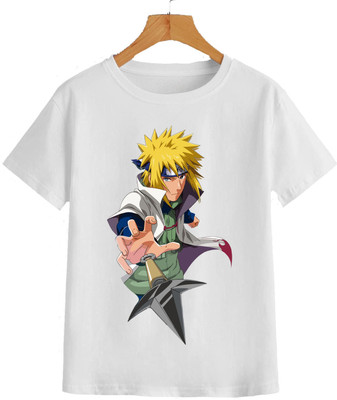MAADHAV FASHIONS Boys & Girls Graphic Print Polyester Regular T Shirt(White, Pack of 1)