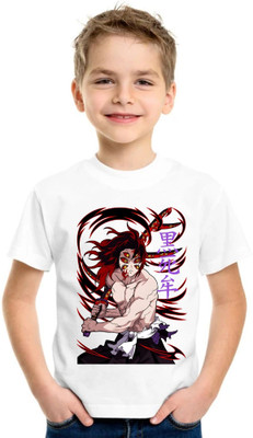 Kid's Yuga Baby Boys & Baby Girls Printed Polyester Regular T Shirt(White, Pack of 1)