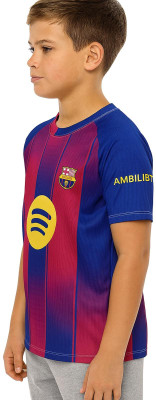 teky Boys & Girls Printed Polyester Regular T Shirt(Multicolor, Pack of 1)