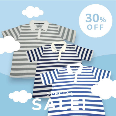 get and fit Boys Striped Cotton Blend Regular T Shirt(Blue, Pack of 3)