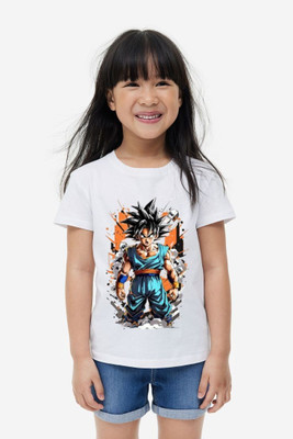 mahiifashionhub Boys Graphic Print Pure Cotton Regular T Shirt(White, Pack of 1)