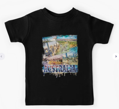 sova legacy Baby Boys & Baby Girls Graphic Print Pure Cotton Regular T Shirt(Black, Pack of 1)