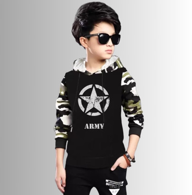 Ticoss Boys Printed Cotton Blend Regular T Shirt(Multicolor, Pack of 1)