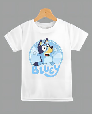 ORATEIS TREND Boys & Girls Graphic Print Polyester Regular T Shirt(White, Pack of 1)