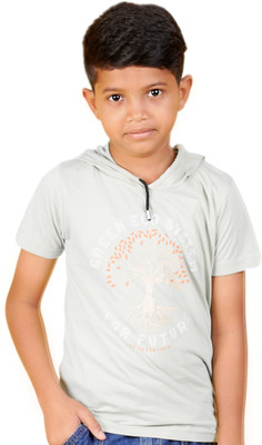 Yellowtoons Boys Printed Cotton Blend Regular T Shirt(Multicolor, Pack of 1)
