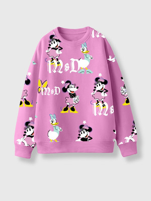 Nap Chief Full Sleeve Graphic Print Girls Sweatshirt