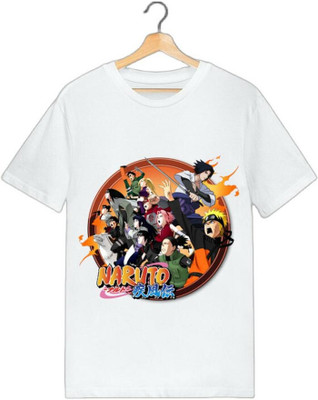 MH FASHION TRENDS Boys Graphic Print Polyester Oversized T Shirt(White, Pack of 1)
