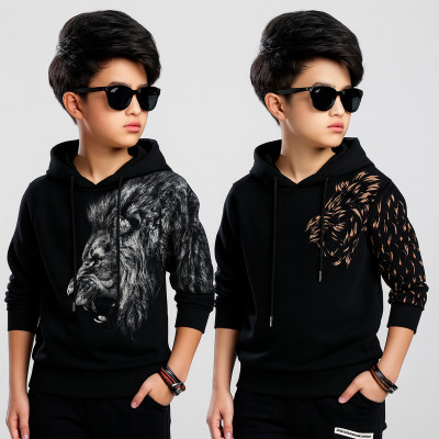 clothyy Boys & Girls Printed Cotton Blend Regular T Shirt(Multicolor, Pack of 2)