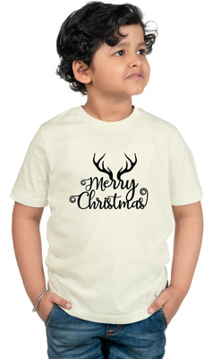 CHOMMBOOKA TRENDING Boys Printed Cotton Blend Regular T Shirt(Light Green, Pack of 1)