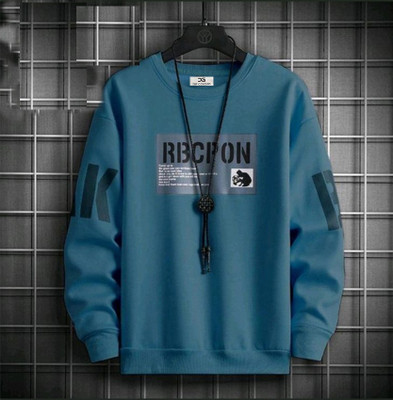 Trip colours Boys Printed Cotton Blend Regular T Shirt(Dark Blue, Pack of 1)