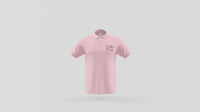 BabyBoss Baby Boys & Baby Girls Printed Pure Cotton T Shirt(Pink, Pack of 1)