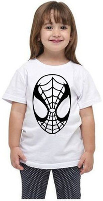 THEVENUS Boys Printed Pure Cotton Regular T Shirt(White, Pack of 1)