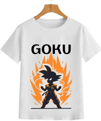 TDFASHIONNS Boys Graphic Print Polyester Regular T Shirt(White, Pack of 1)